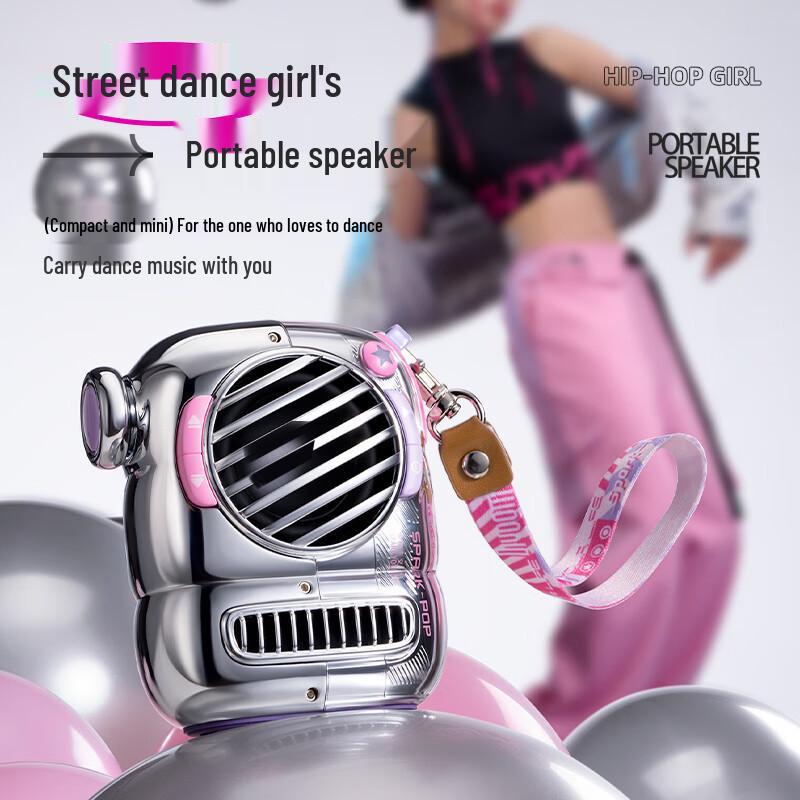 Divoom Mini Bluetooth Speaker - Portable, High-Quality, Desktop Wireless Bubble Speaker