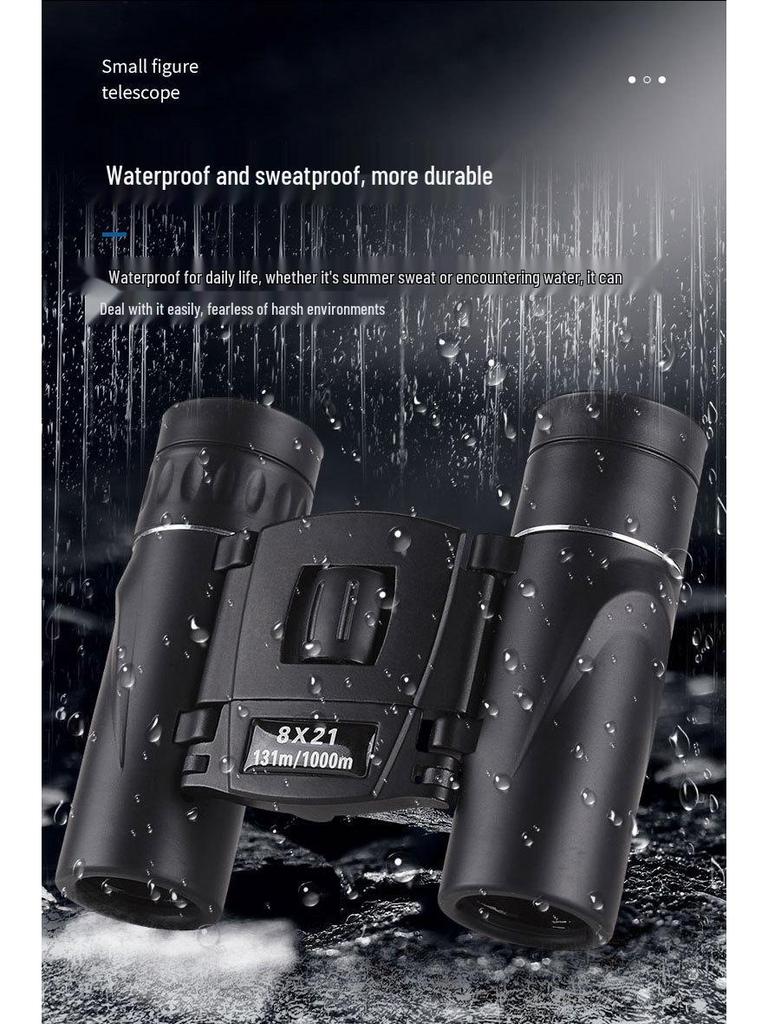 High-Power HD Night Vision Binoculars: Portable Outdoor Telescope for Adults & Kids