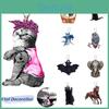 Trendy Bat Black Cat Car Hanging Decoration Acrylic Cartoon Animal Shape