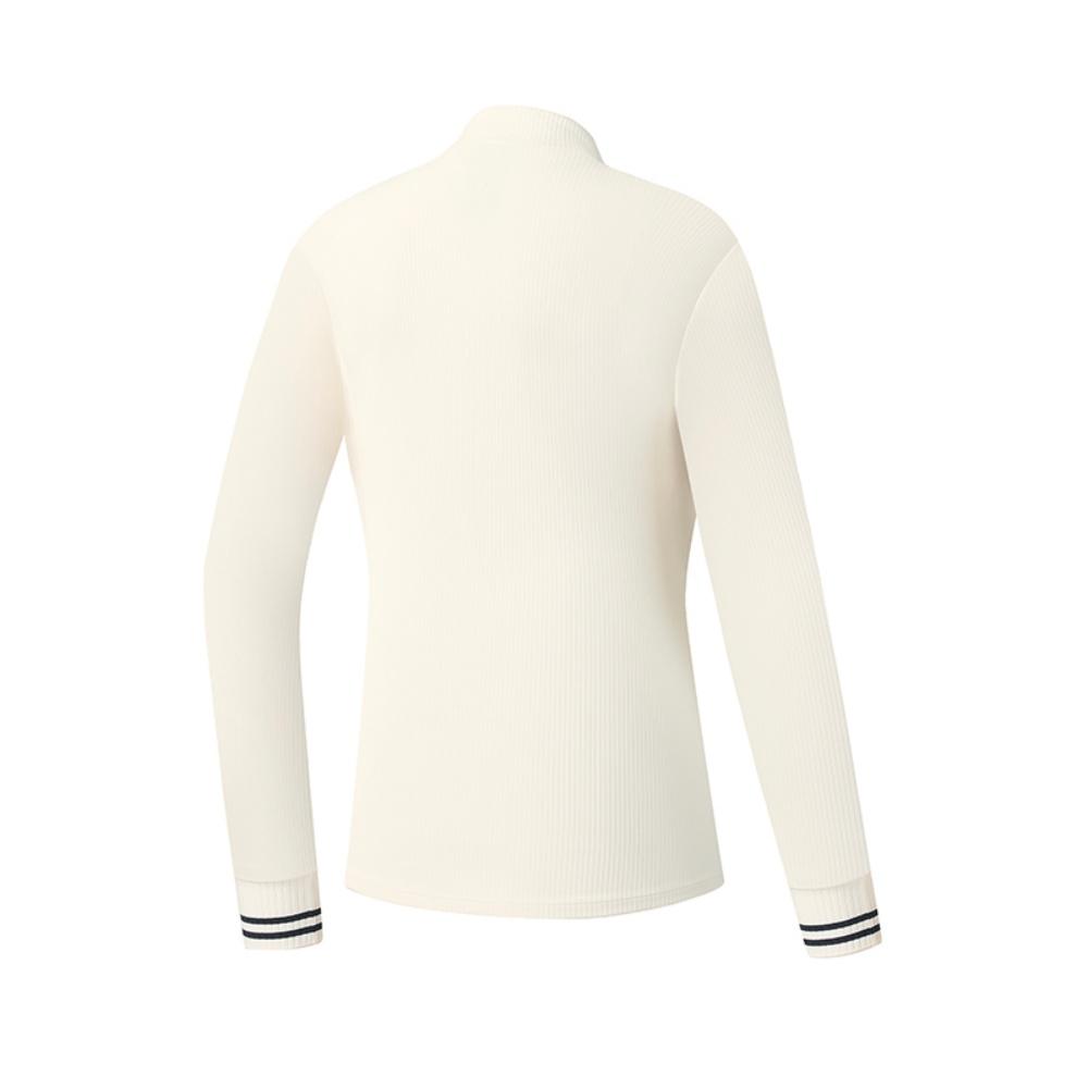 Fila Tennis Simple Classic Casual Comfortable Versatile Slim Fit Long Sleeve T-Shirt Women Tops White A11W543218FWT