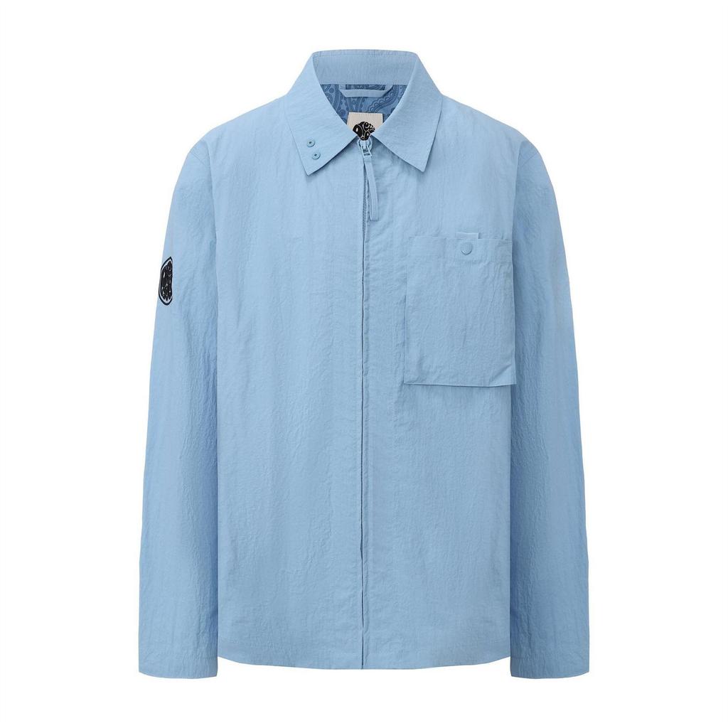Pretty Green Mens Nylon Overshirt