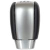 Suzuki Grand Vitara II 05-15 Schaltknauf SCHWARZES LEDER + SILBER 5 GANG