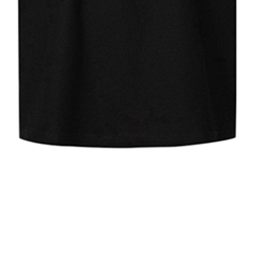 Burberry Polo Shirts Men's Black Polo Collar Moderate Straight Fit 80257521