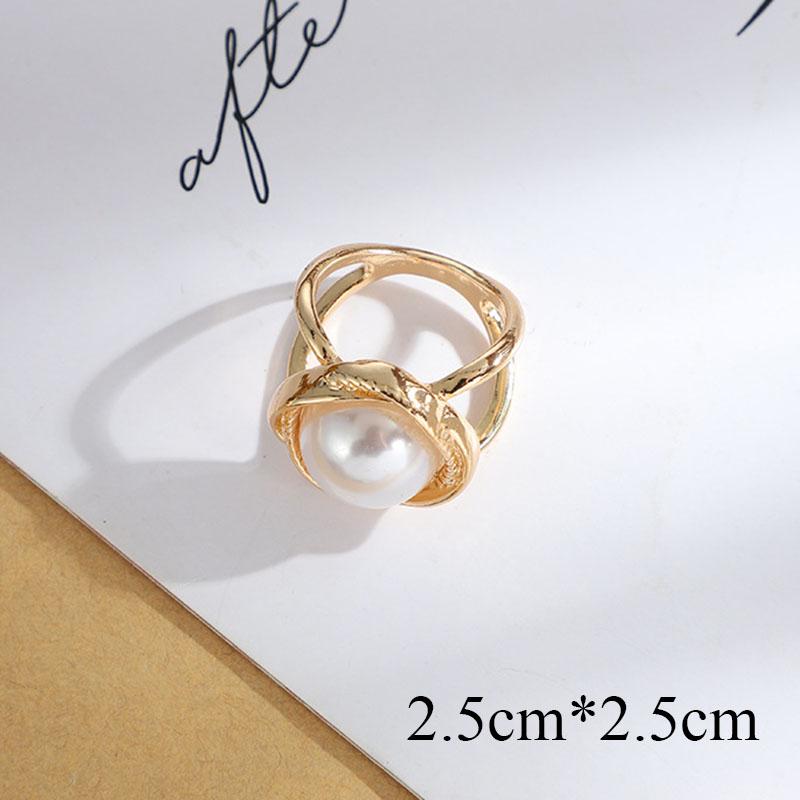 

Модные броши из жемчуга и страз для женщин, квадратная пряжка для шарфа, геометрическая крестообразная брошь, металлическое кольцо, аксессуары для одежды