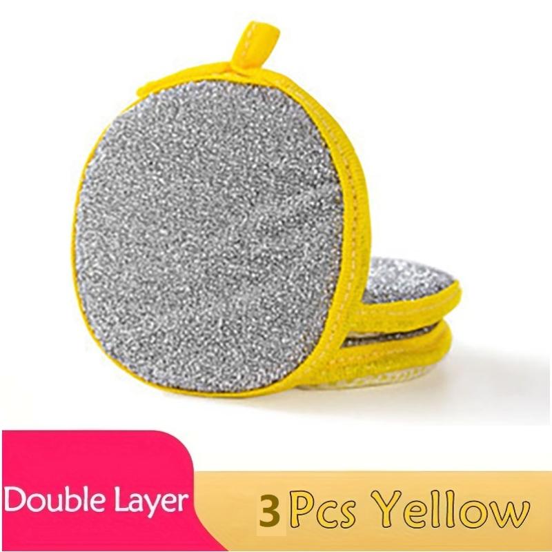3/5/10 /Pcs Double Sides Cleaning Sponge Pan Pot Dish Clean Sponge Household Cleaning Tools Dishwashing Brushes