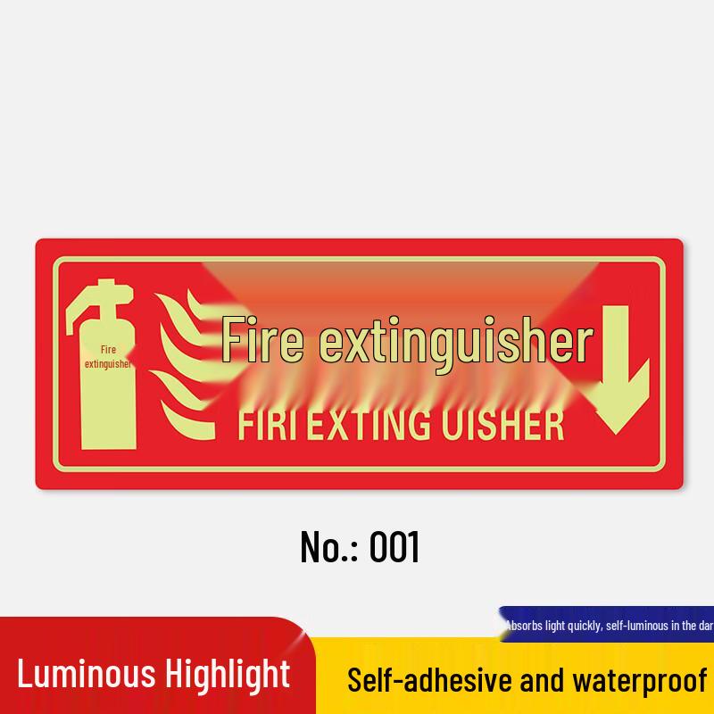 WEZHO Luminous No Smoking Wall Sticker