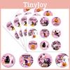 Ghost Theme Halloween Blood Handed Bat Pattern Envelope Label Stickers Set