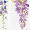 Flower Lantern Purple Wisteria Flower Hanging Decoration Floral Paper Round Lantern for Spring Tea Party Bridal Shower Birthday Decor