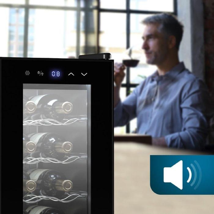 Cecotec Cave À Vin Bolero GrandSommelier 830 CoolCrystal