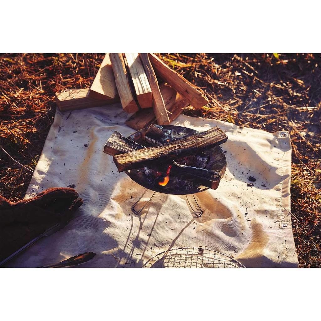 Coleman Bonfire Sheet Fire Place Sheet 80 X 80 Cm Approx.