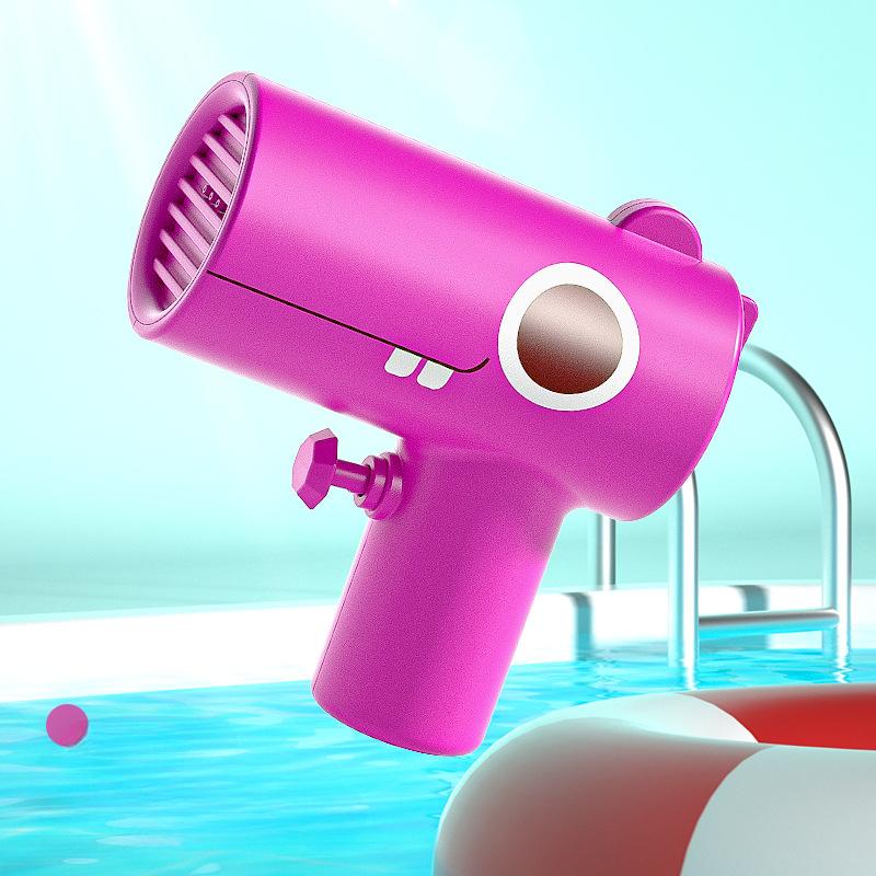 Dinosaur Water Gun Cartoon Handheld Press Type Squirt Gun Portable Outdoor Beach Water Battle Interactive Toys for Children