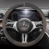Suede Car Steering Wheel Cover for Mercedes Benz E GLC CLE CLA CLS C B A T GLA SLC 260 200 300 400 220 350 250 180 Accessories BG1