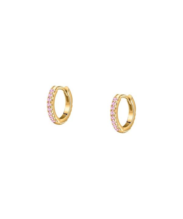 

La Petite Story Silver Earrings With Pink Zircons LPS01AWV36 For Women