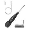 Electric Screwdriver Cordless, Rechargeable Power Screwdriver Set, Portable Repair Screwdriver Kit with LED Lights