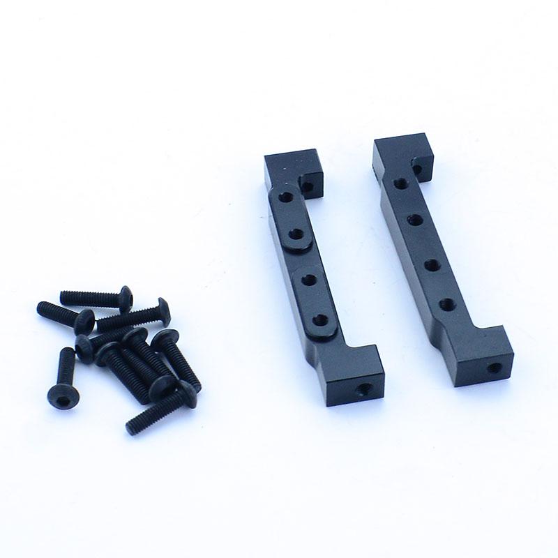 Metal Front Dual Servo Bracket for 1/14 Tamiya RC Dump Truck SCANIA 770S R620 VOLVO BENZ Arocs MAN TGX LESU Car Accessories