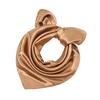 Fashion Satin Silk Square Scarf For Muslim Women Solid Color Soft Bandana Ladies Headband Casual Scarves 60*60Cm