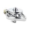 Anti-off Ring + Urinary Tube Stainless Steel CB Lock Chastity Lock Penis Cage Gay Adult Sex Toys Cock Ring Slave BDSM