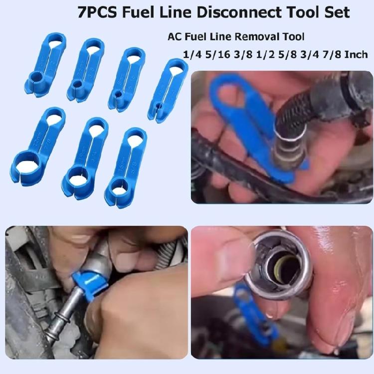 16Pcs Quick Disconnect Remover Tool Oil Line Removal Tool Auto Air Conditioner Hose Repair Tool Release Tool
