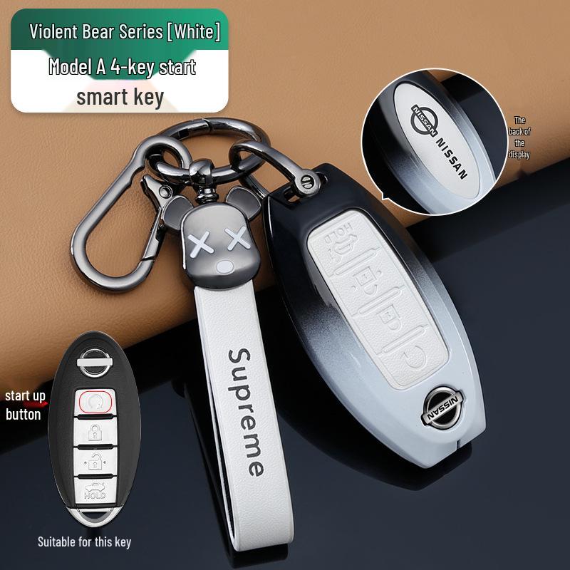 Nissan Key Cover for Altima 14th Gen, Sylphy, X-Trail, Qashqai, Tiida, Paladin - Unisex Design