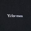 Y’s for men Altes Kurzarm-T-Shirt schwarz Youji Yamamoto Herren Gebraucht