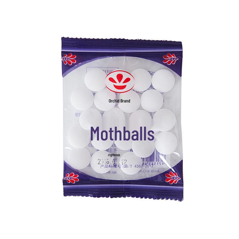 Camphor Balls: Mildew & Insect-Proof, Aromatic Deodorant, Natural Household Odor & Cockroach Repellent.