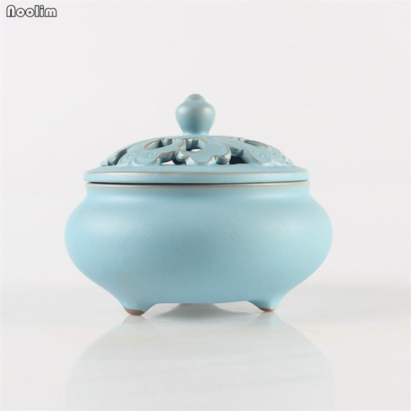 Coil Incense Burner Living Room Ceramic Incense Holder Home Decor Buddhist Teahouse Ornaments