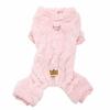 Winter Dog Hiking Jacket Fleece Dog Bodysuit Fashion Plush Dogs Coat  Puppy