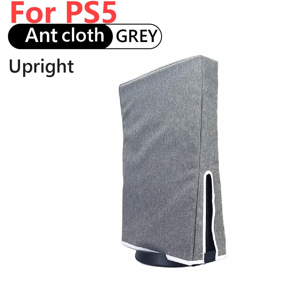 For PS5 Slim Vertical/Horizontal Dust Cover Anti-Scratch Protector Waterproof Dustproof Cover Sleeve for Playstation 5 Slim/PS5