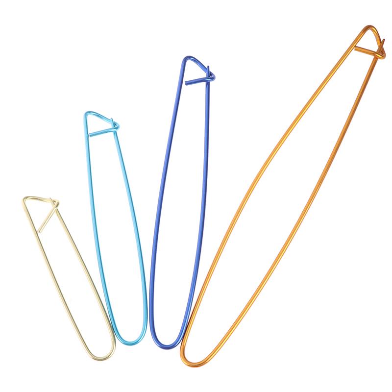 1Pc Aluminum Stitch Holders Pins Knit Knitting Needles Crochet Hooks