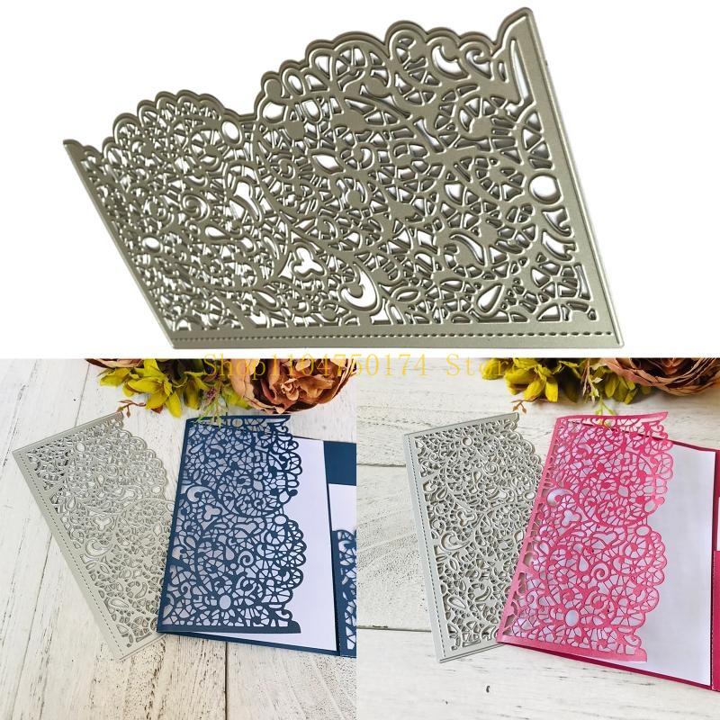 Wedding Lace Metal Cutting Dies Stencil Scrapbooking DIY Album Stamp Paper Card Embossing Decoration Craft top sale