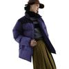 Converse Puffer Jacket Men's Dark Purple 10020541-A06