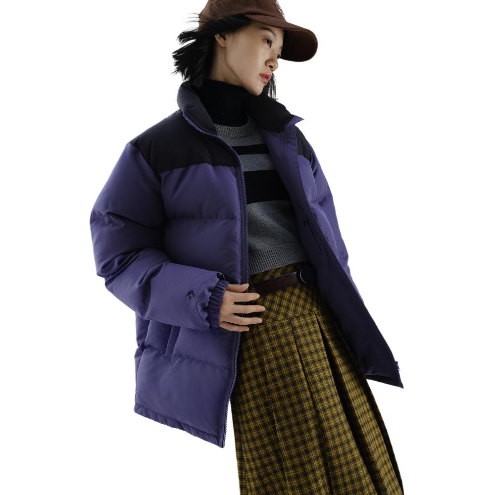 Converse Puffer Jacket Men's Dark Purple 10020541-A06