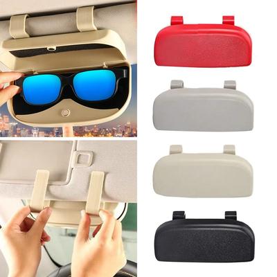 Portable Car Sunglasses Case Multifunctional Driving Glasses Holder Fashion Sun Visor Holder  Car
