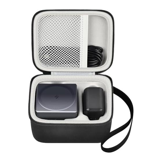 Кейс для хранения для Anker 3-в-1 Cube с MagSafe, Магнитная 3-в-1 беспроводная зарядная станция/USB-быстрое зарядное устройство, Беспроводное зарядное устройство для хранения смартфона