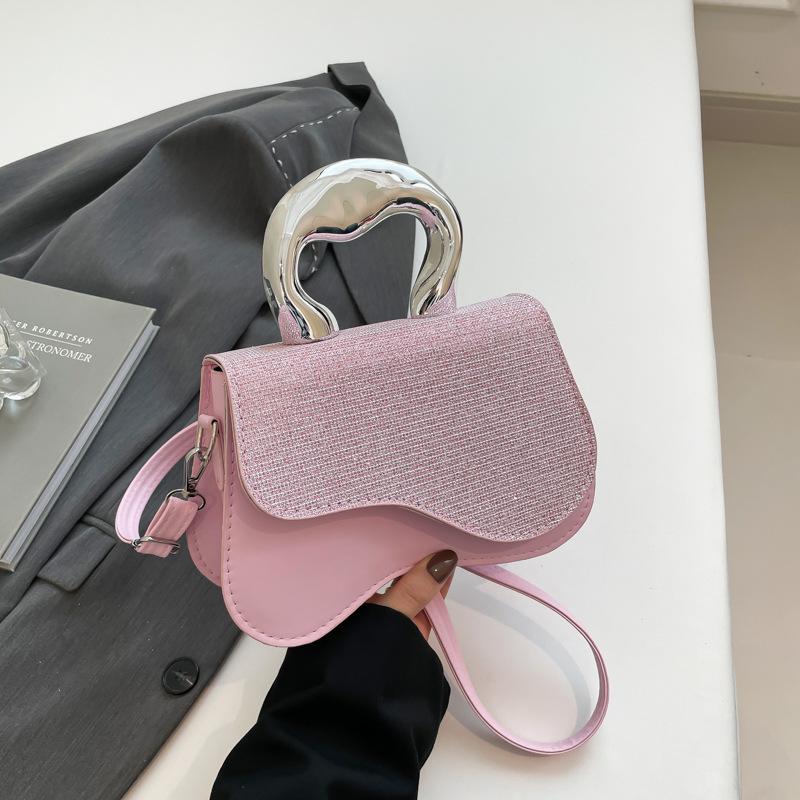 Light Luxury High-end Texture Niche Design Handbag Fashion Trend Small Square Bag Commuter Shoulder Messenger Bag Women's Bag