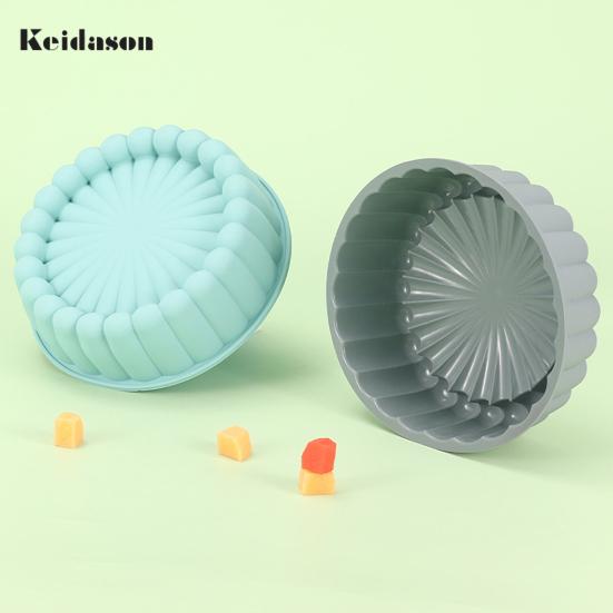 Convenient 3D Mold Heat-resistance Silicone Cake Pastry Baking Tray Bakery Supplies