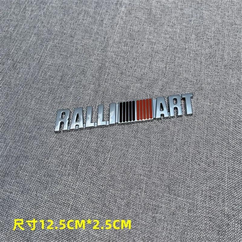 vhcp9 3D Car Body Side Sticker Trunk Badge for Mitsubishi L200 Pajero RALLIART ASX Lancer Outlander Mirage Eclipse Accessories