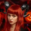 Realistic Demon Horn Headband Reusable Goat Horn Hair Hoop Devil Horn Headwear  Cosplay Event