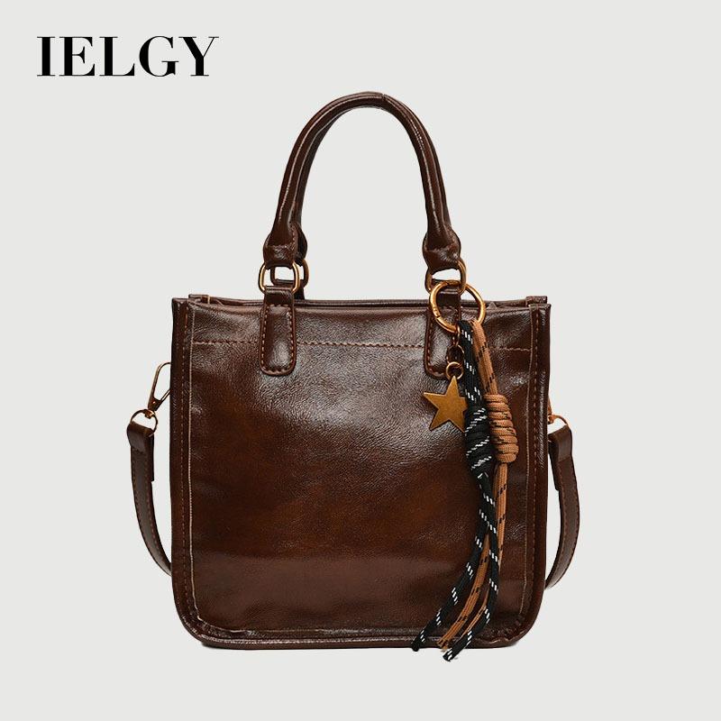 IELGY High-End Feeling Large-Capacity Bag Commuter Shoulder Messenger Bag Fashion Shoulder Portable Tote Bag