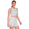 Adidas Tennis London Crop Yellow Size M Women's Top, TV550, White/Impact (HF6319),