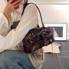Premium underarm bag women's new 2025 niche bow baguette bag fashion cross mirror shoulder bag