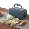 Luxury Travel Tea Set: Quick Pot with Four Cups – Perfect Customer Souvenir for Company Events