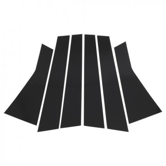 

6 Pcs Door Pillar Window Trim for Jeep Cherokee 2014-