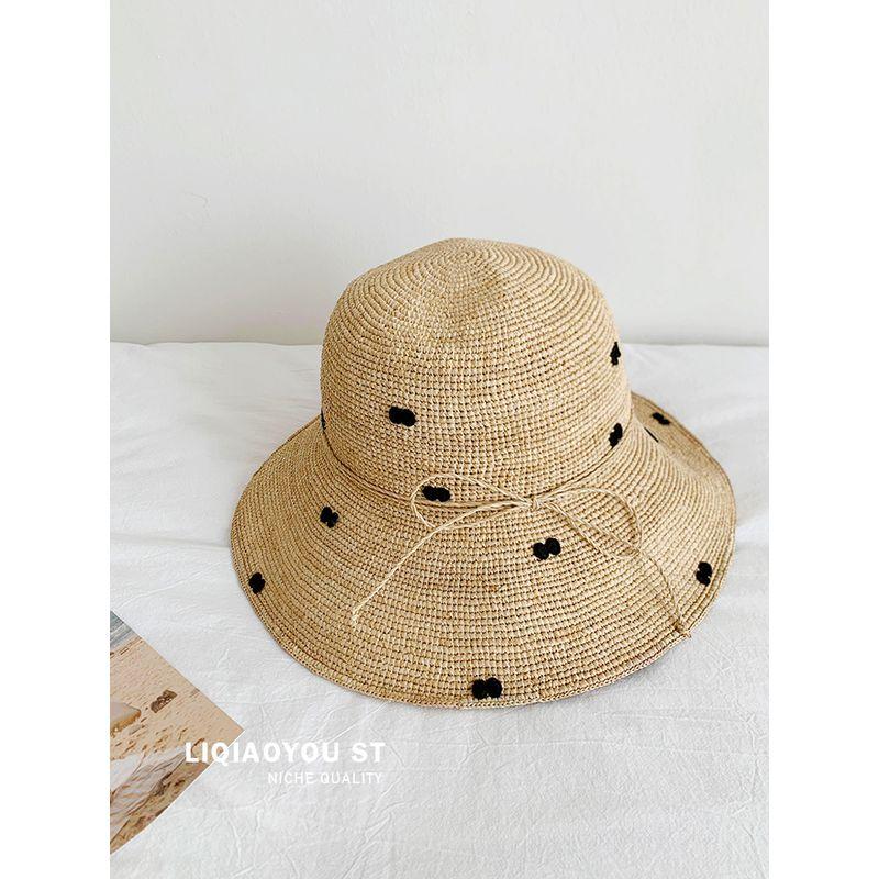 

Li Qiaoyou Raffia Hat Vacation Style Shoulder Bag Raffia Primary-Hat