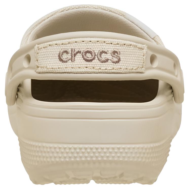 Crocs Classic Lightweight Printed Retro Casual Clogs Women Footwear Frosted-Beige 212878-2MC