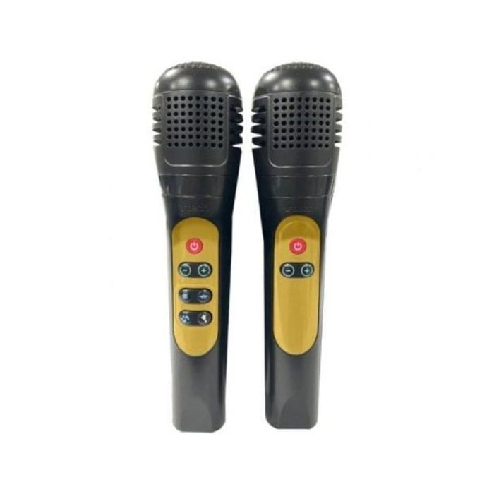 VTech Tragbarer Bluetooth-Karaoke-Lautsprecher 40W mit 2 kabellosen Mikrofonen mit Stimmeffekten