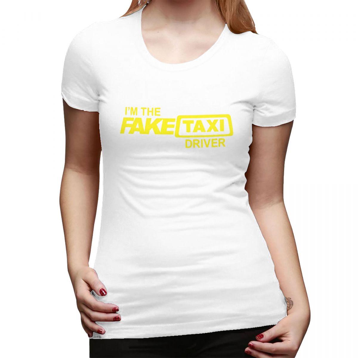 

IM The Fake Taxi Driver TShirt for Women ONeck Streetwear T Shirts Womens Tees Short Summer Clothes Tops S
