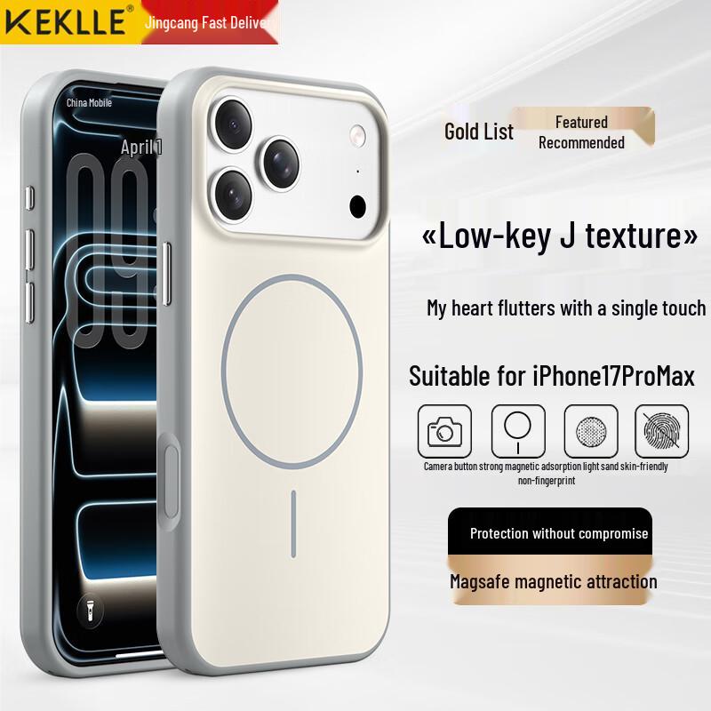 KEKLLE Magsafe Color-Block Protective Case for iPhone