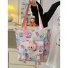 New cartoon Labubu shoulder bag cute beautiful girl handbag high value pendant bag CLE
