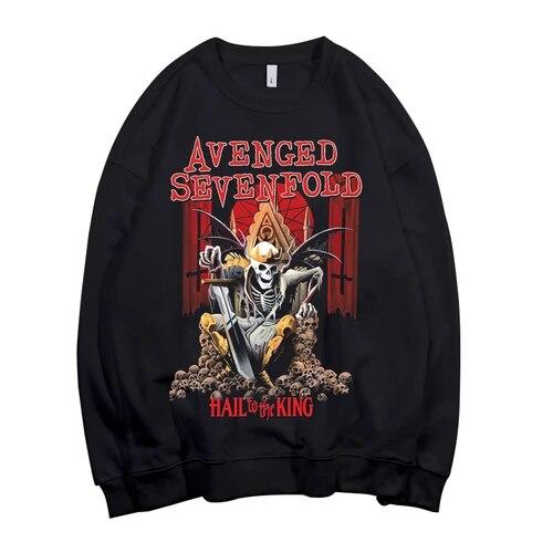 

Avenged Sevenfold Світшоти Пуловери Унісекс/жінки Хіп-хоп Рок-гурт Толстовки Harajuku Streetwear Толстовка Топи унісекс 3XL